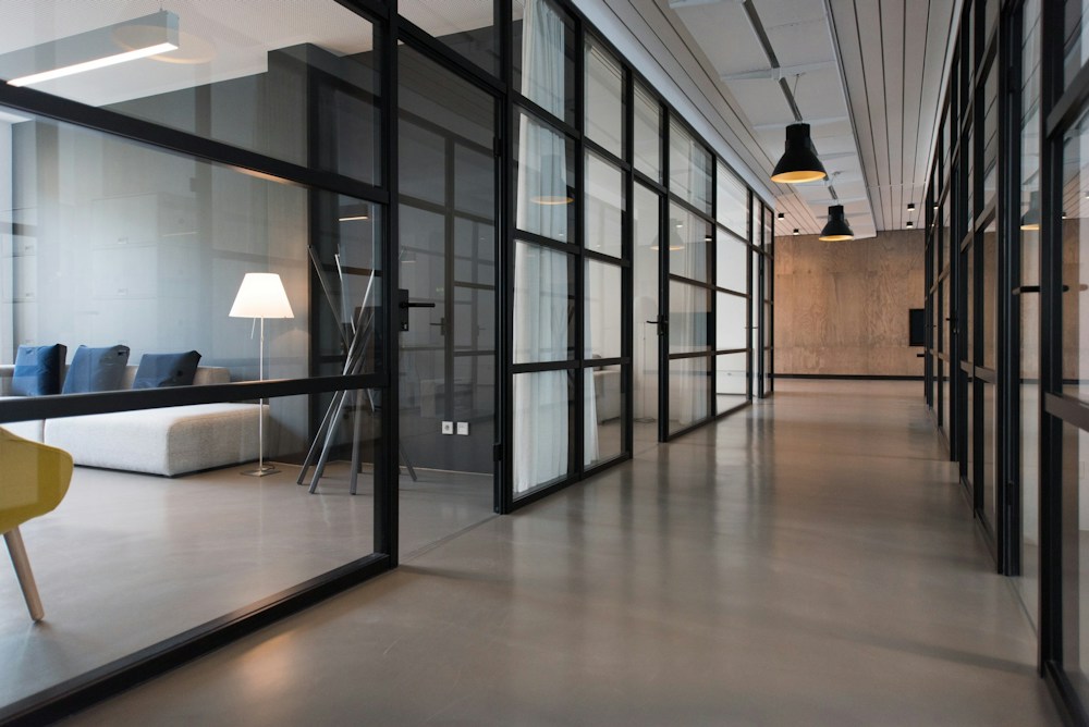 An open, light-filled design workspace