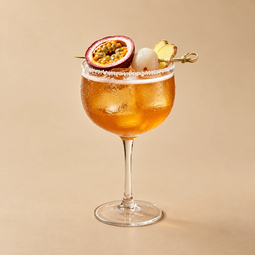 Lychee Passion Fruit Ginger Green Tea